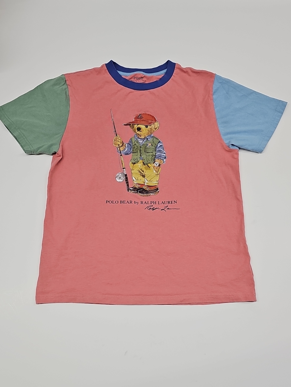 Polo by Ralph Lauren Polo Bear Colorblock Tee Size 14-16Y